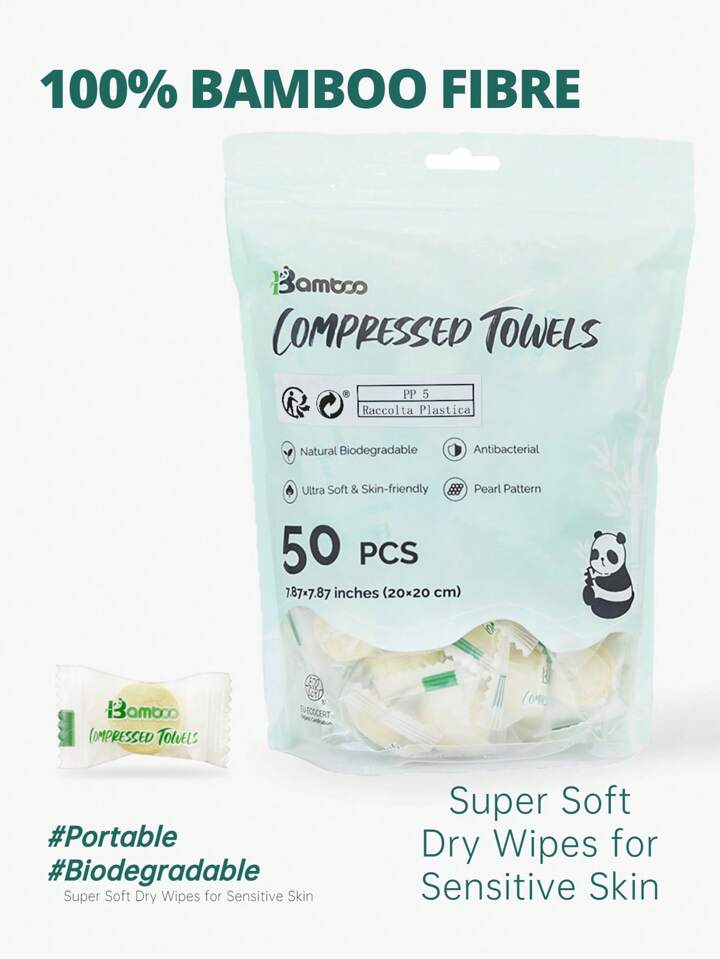 50 Pcs Organic Makeup Removal