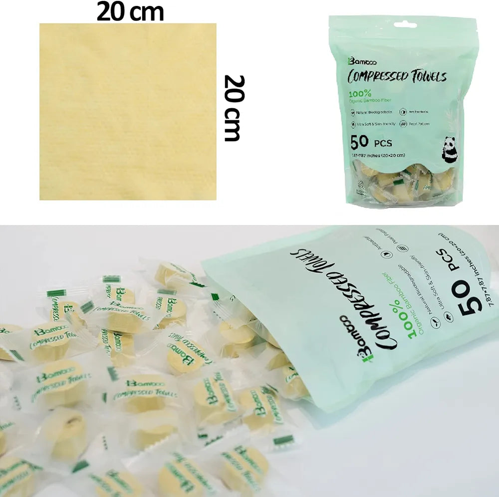 50 Pcs Organic Makeup Removal